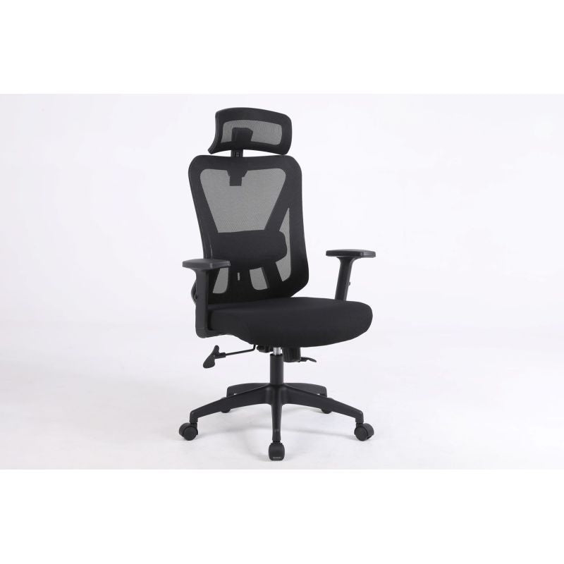 Ergonomic office chair ACTIVEJET T5 black Fotele/Fotele biurowe Your Sports Performance