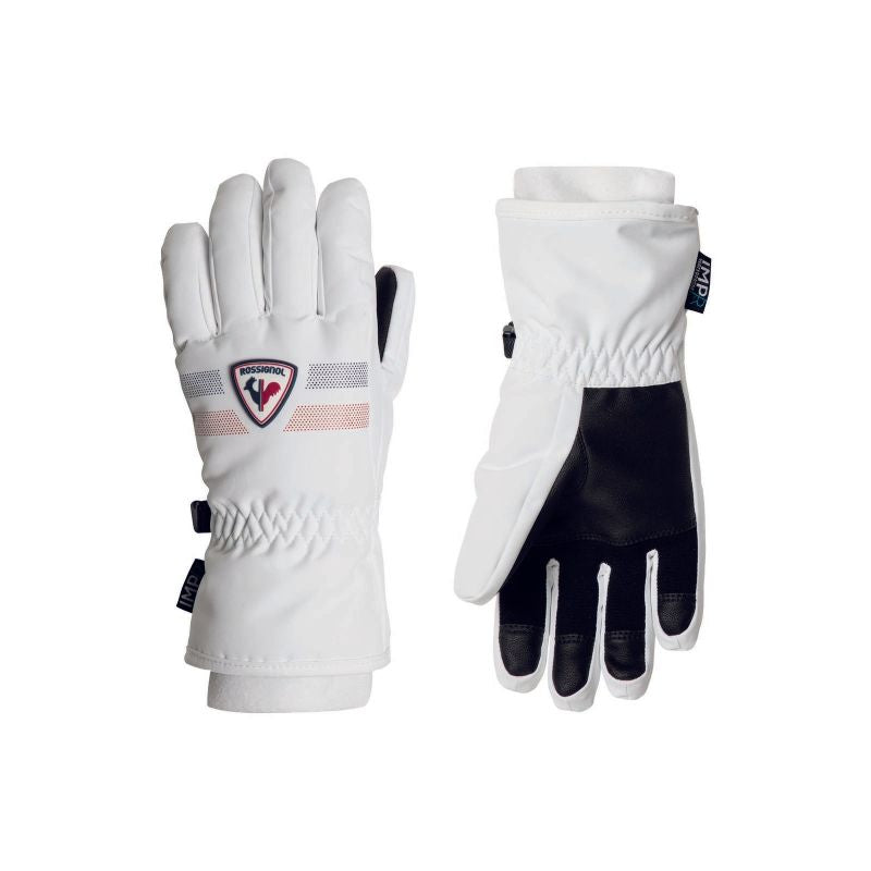 Rossignol Jr Roc Impr G Gloves White Import z PMSport Your Sports Performance