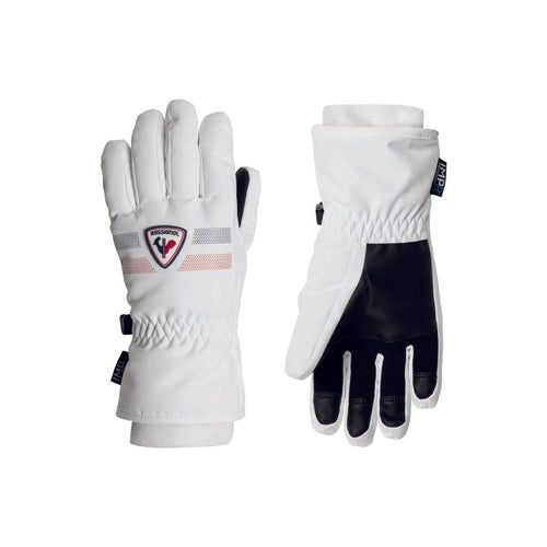 Rossignol Jr Roc Impr G Gloves White Import z PMSport Your Sports Performance