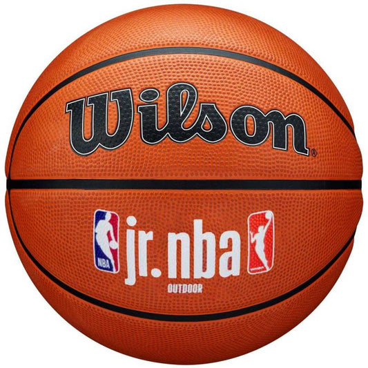 Basketball ball Wilson Jr NBA Logo Auth Outdoor WZ3011801XB6 Accessories/Balls/Basketball Your Sports Performance