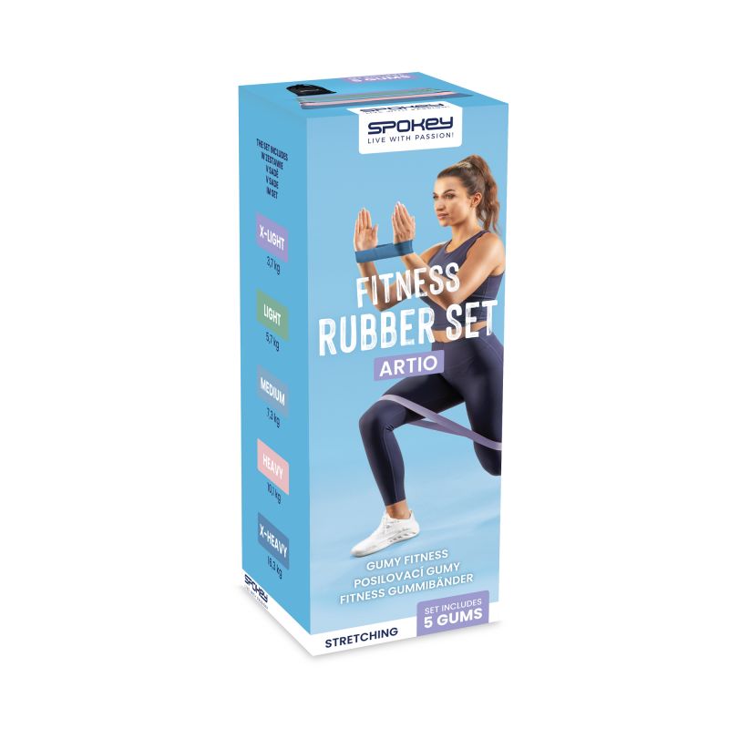 Spokey Artio SPK-943648 fitness rubber set Accessories/Training equipment Your Sports Performance