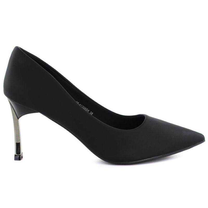 Black pumps with decorative heels Potocki NI41306 To be categorized Your Sports Performance