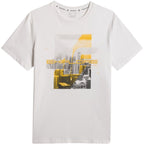 Men's T-shirt 4F M2660 white 4FWSS26TTSHM2660 10S