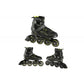 NILS EXTREME NA9157 ROLLER SKATES BLACK AND GOLD SIZE 40 Import z Action/Skating/Rolki, wrotki Your Sports Performance