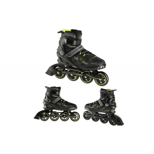 NILS EXTREME NA9157 ROLLER SKATES BLACK AND GOLD SIZE 40 Import z Action/Skating/Rolki, wrotki Your Sports Performance
