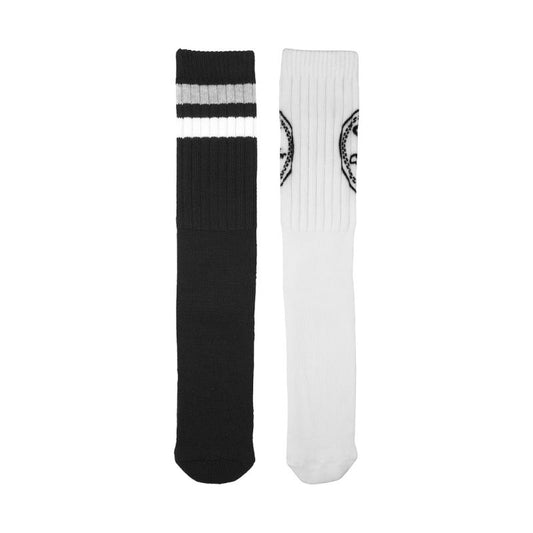 Converse 2-pack socks white, black E744A