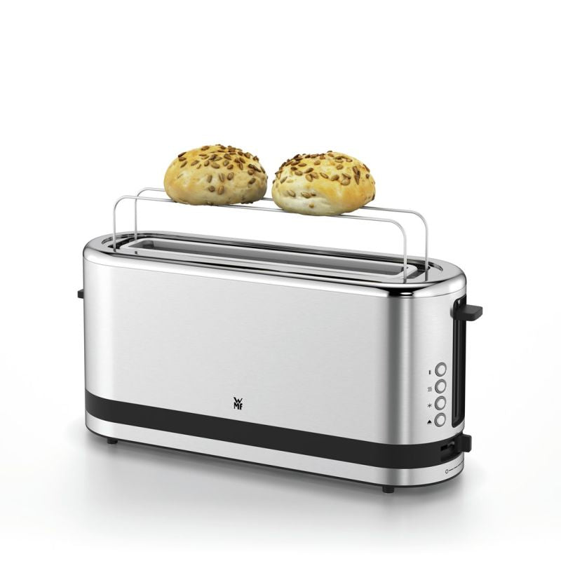 WMF toaster, 2 slices, silver, stainless steel, power 900 W, input voltage AC 220-240 V, frequency 50/60 Hz, width 366 mm, depth 110 mm, height 156 mm AGD - Produkty/Tostery Your Sports Performance