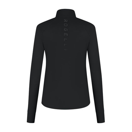 Rogelli ESSENTIAL running sweatshirt black S Rogelli/Bieganie/Woman/Bluzy Your Sports Performance