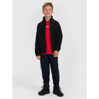 Regular fleece with stand-up collar for boys 4F 4FJRAW25TFLEM490-20S *Kategoria tymczasowa Your Sports Performance