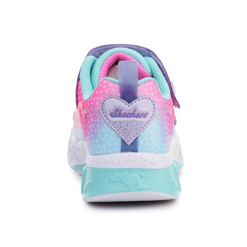 Skechers S Lights Flutter Heart Lights Jr 302315-LVMT Footwear/Lifestyle/Skechers Skechers