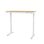 Tuckano Electric Height Adjustable Desk ET119W-C White/Oak. Desk top dimensions 120 x 60cm. Biurka/Biurka nowoczesne Your Sports Performance