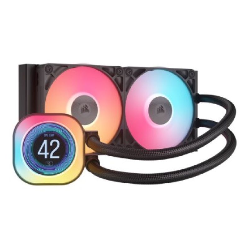 CORSAIR WAK iCUE LINK TITAN 240 RX LCD AIO 240mm Water Cooler Chłodzenie/Chłodzenie - akcesoria do chłodzenia wodnego Your Sports Performance