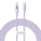 Baseus Gem USB C-IP Cable 20W 2m (Purple) In preparation Your Sports Performance