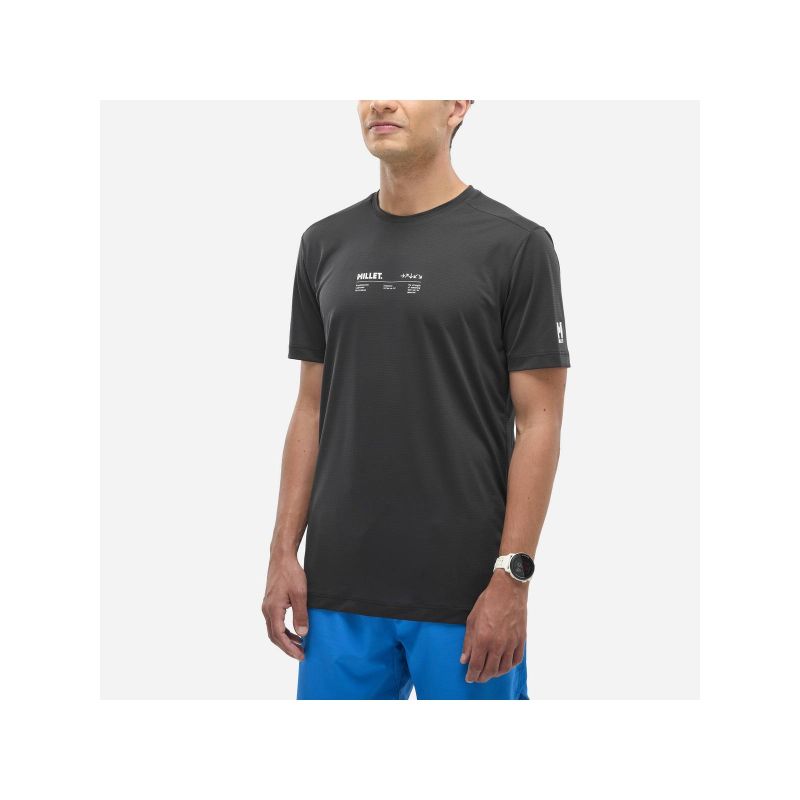 MILLET Intense Essential T-shirt for men, black
