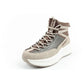 Lee Cooper women's sports sneakers, fashionable, comfortable, over-the-ankle, beige In preparation Your Sports Performance