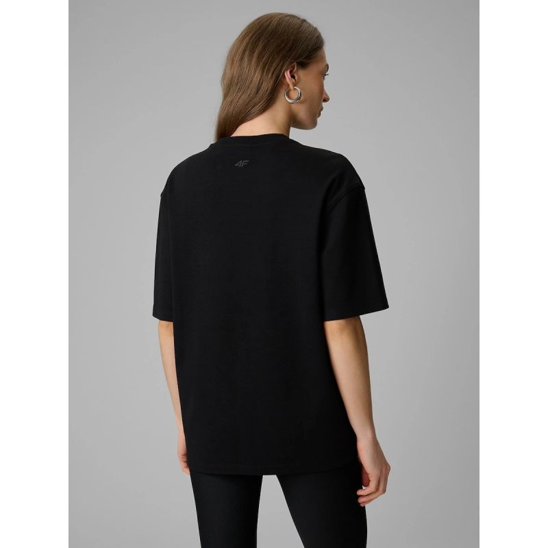 Women's loose T-shirt with print 4F 4FRSS26TTSHF3705-20S 4f