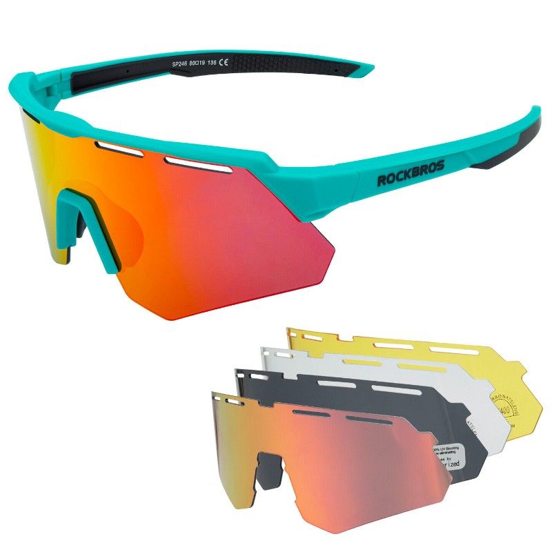 Rockbros glasses 14210006003 with interchangeable lenses Rockbros/Odzież Rowerowa/Okulary/Polaryzacyjne Your Sports Performance