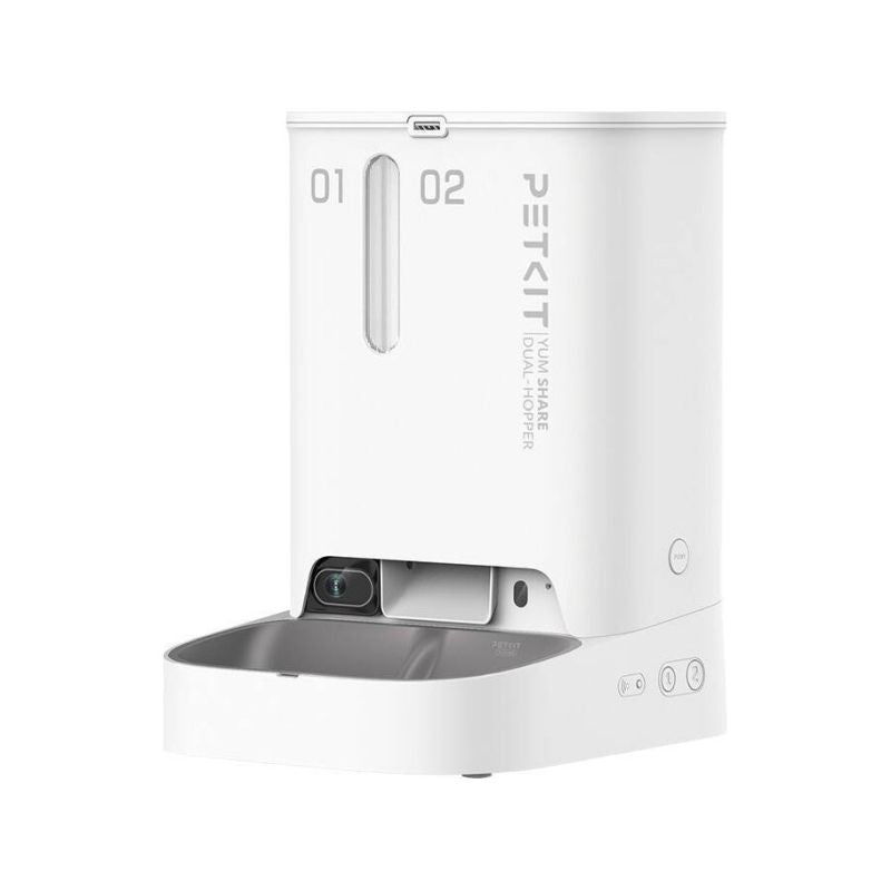 Petkit YumShare Dual-Hopper Automatic Feeder with Camera Dla zwierząt/Miski, pojemniki i poidełka (uniwersalne) Your Sports Performance