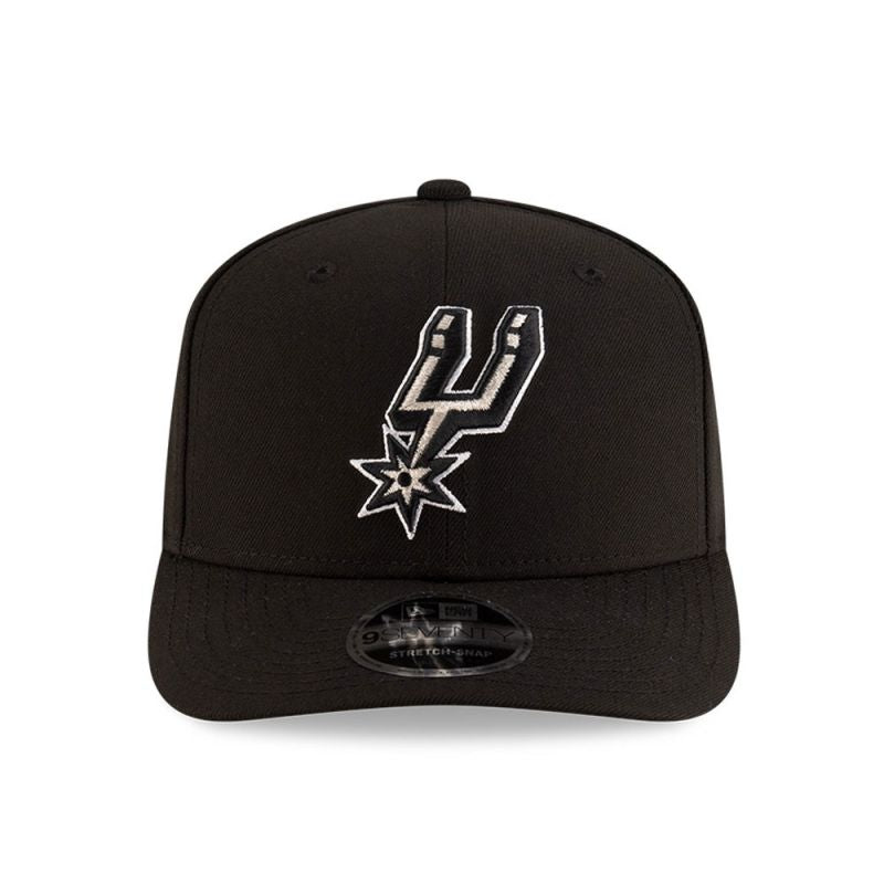 New Era 9SEVENTY San Antonio Spurs NBA Team Black Stretch Snapback Cap - 60755445 Odzież/Czapki/Czapki z daszkiem Your Sports Performance