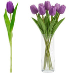 PURPLE TULIP 31CM LIFE-LIKE SPRING DECORATION Home and Garden/Equipment Your Sports Performance