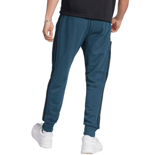 adidas Essentials French Terry Tapered Cuff 3-Stripes Pants M IJ8698 Clothing/Training Adidas