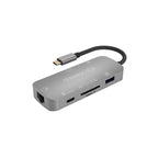 TERRATEC CONNECT C8 - Docking Station - USB-C - HDMI - GigE Kable i adaptery/Adaptery, przejściówki Your Sports Performance