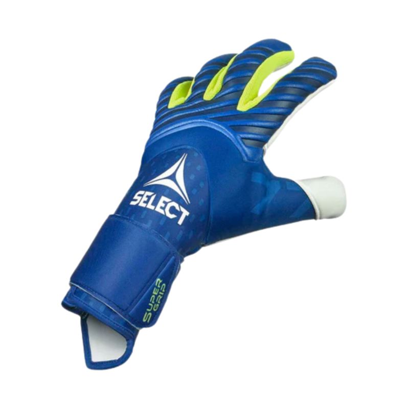 Select Super Grip 77 v26 Goalkeeper Gloves Blue 500093