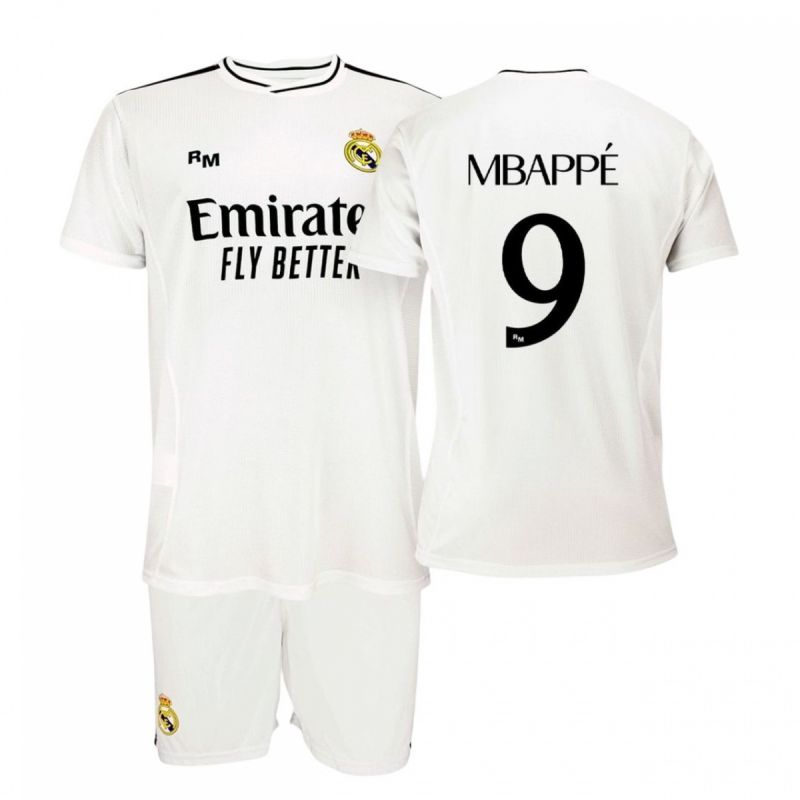 Real Madrid Mbappe Box Home Kit RM 2024/25 Jr RM24B1E Clothing/Football/Real Madryt Your Sports Performance