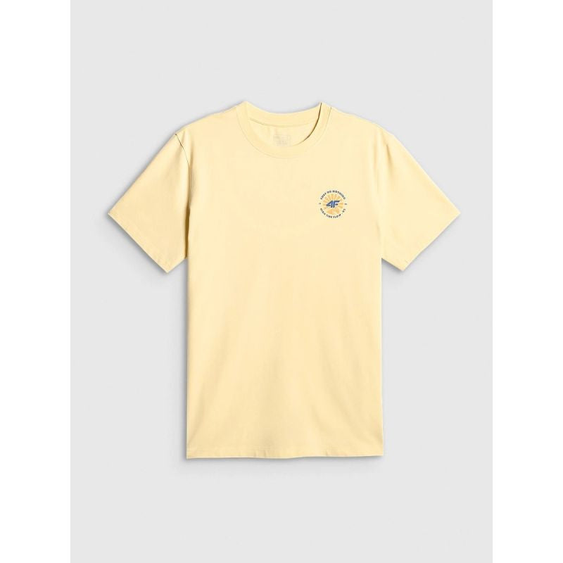 Men's regular printed T-shirt 4F 4FRSS26TTSHM4293-73S