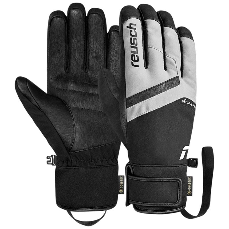 Reusch Booster GORE-TEX Gloves size 9 black and white Narciarstwo/Rękawice Your Sports Performance