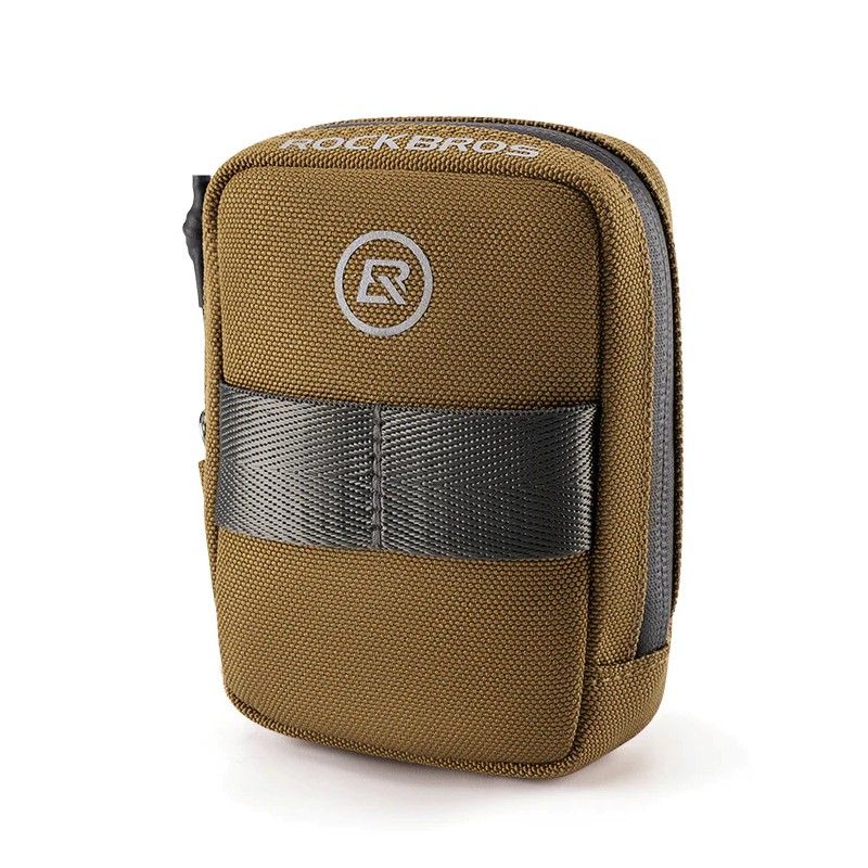 Rockbros bicycle saddle bag brown 0.35l Rockbros/Torby Rowerowe/Torby Podsiodłowe Your Sports Performance