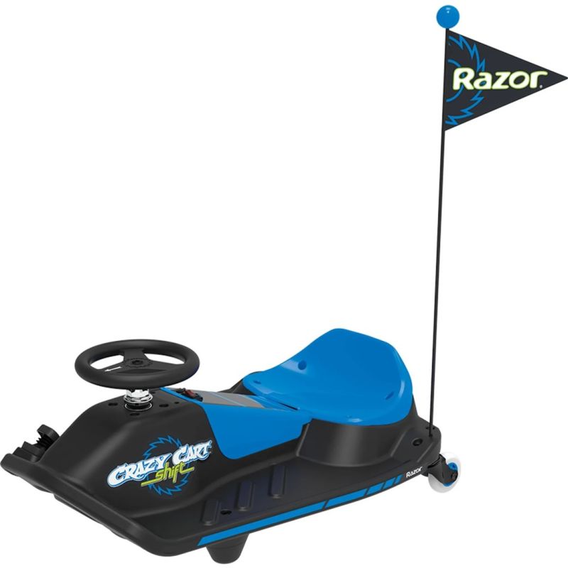 Razor Crazy Cart Shift Blue Lithium Kid/Toys Your Sports Performance