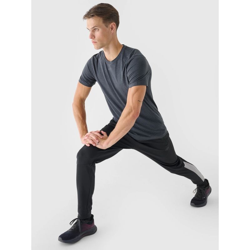 Men's quick-drying regular training T-shirt 4F 4FWAW24TFTSM1003-22M 4f