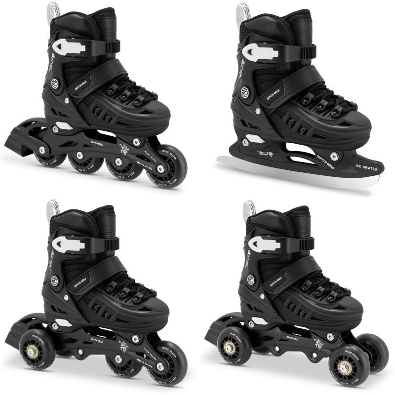 Spokey 4in1 4One Jr SPK-944646 inline skates size 34-38 Accessories/Skating/Rolki (pozostałe) Your Sports Performance