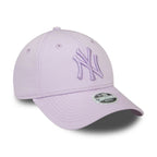 New Era 9FORTY NY New York Yankees Women's League Essential Lilac Women's Baseball Cap - 60424627 Odzież/Czapki/Czapki z daszkiem Your Sports Performance