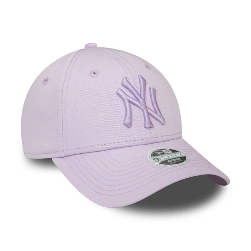 New Era 9FORTY NY New York Yankees Women's League Essential Lilac Women's Baseball Cap - 60424627 Odzież/Czapki/Czapki z daszkiem Your Sports Performance