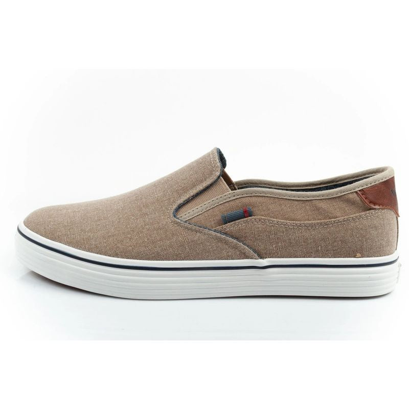 Wrangler Calypso men's sports shoes Slip-On sneakers brown comfortable Wrangler