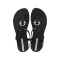 Ipanema Sandal Class women's flip-flop sandals fashionable black with gold In preparation Your Sports Performance