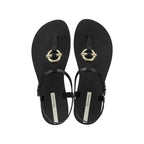 Ipanema Sandal Class women's flip-flop sandals fashionable black with gold In preparation Your Sports Performance