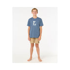 RIP CURL Raw Energy Frame Tee - Boy Navy