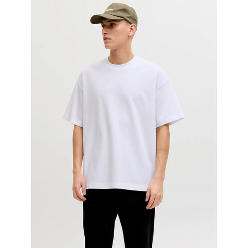 Jack&Jones t-shirt JJEBARRON TEE SS O-NECK NOOS 12298906 WHITE Jack&Jones