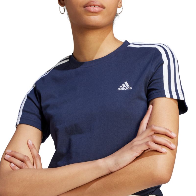 adidas Essentials Slim 3-Stripes Tee W IM2791 Clothing/Lifestyle/T-shirts Adidas