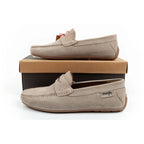 Wrangler men's shoes Maifield Suede moccasins, natural leather, beige To be categorized Your Sports Performance