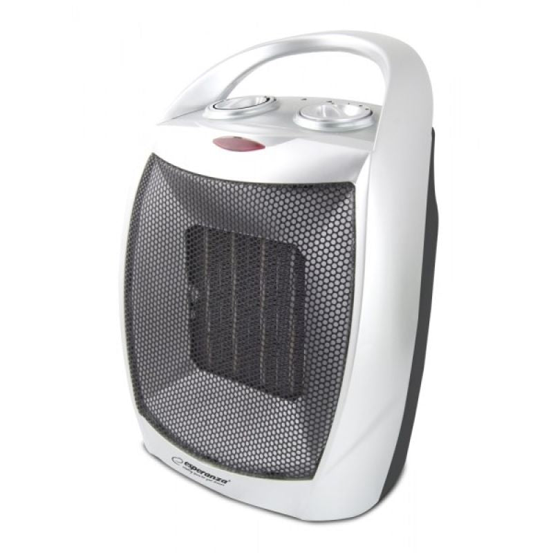 Esperanza EHH006 electric fan heater (1500W; 3 heating levels; black, silver) AGD - Produkty/Termowentylatory Your Sports Performance
