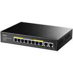 Switch CUDY GS1010PE 8-Port Gigabit PoE+ 120W 2xGbE Uplink Komunikacja i łączność/Switch-e Your Sports Performance
