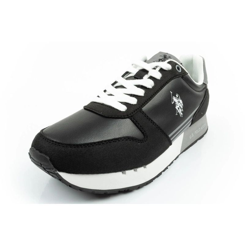 US Polo Assn sports shoes sneakers men's fashionable comfortable black Your Sports Performance