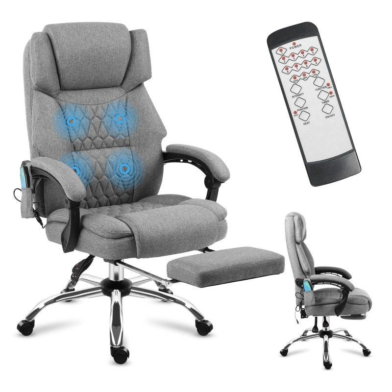 Boss 6.0 Gray Swivel Chair Fotele/Fotele biurowe Your Sports Performance