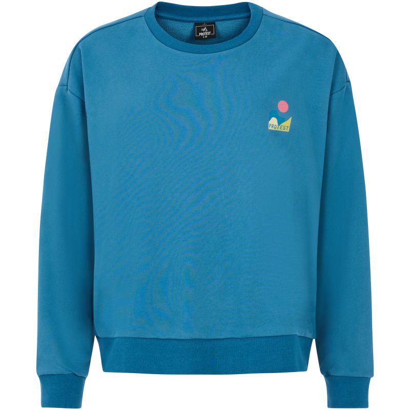 Women's PROTEST PRTNyle Long-Sleeve Sweatshirt, Blue