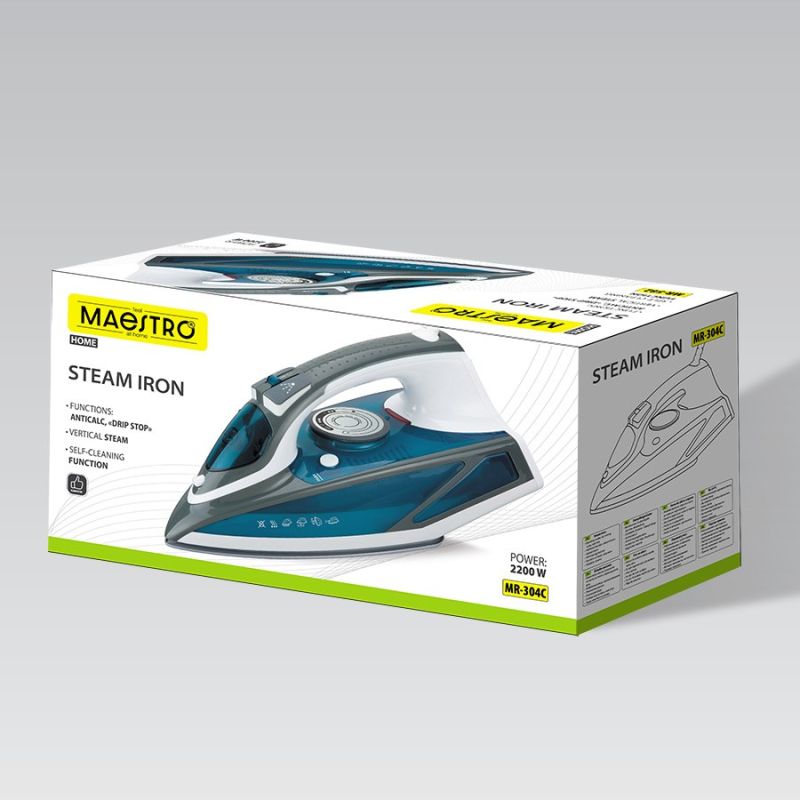 Iron 2200W MR-304C MAESTRO AGD - Produkty/Żelazka i generatory pary Your Sports Performance