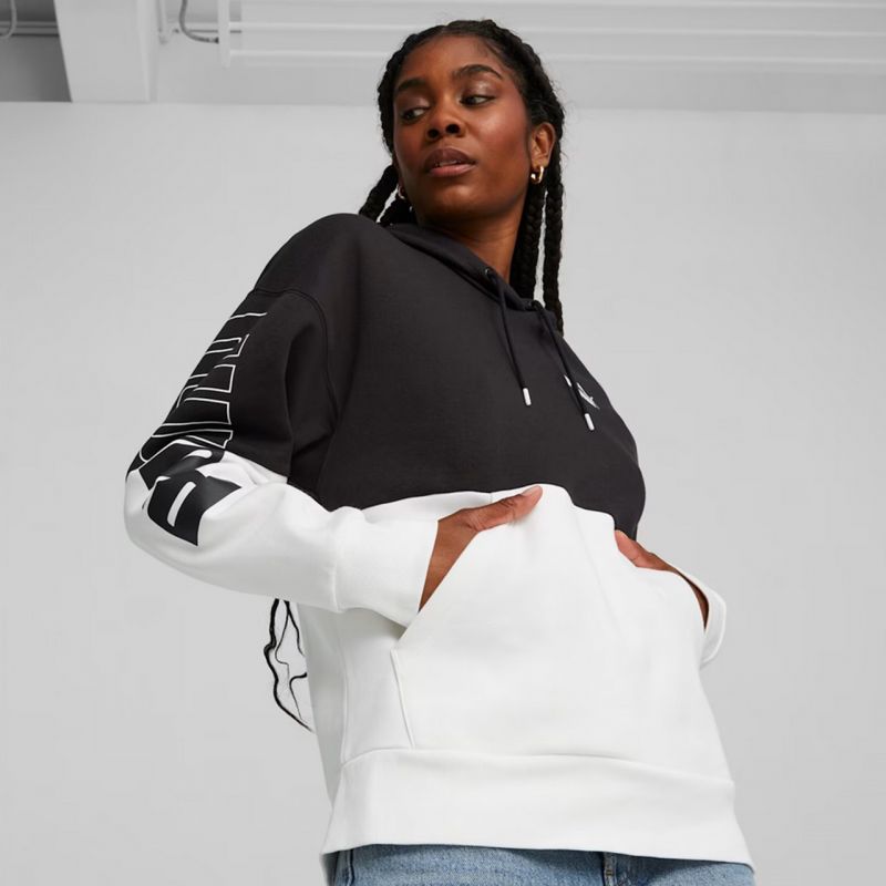 Puma Power Colorblock Hoodie FL W 676023 01 Clothing/Training Puma